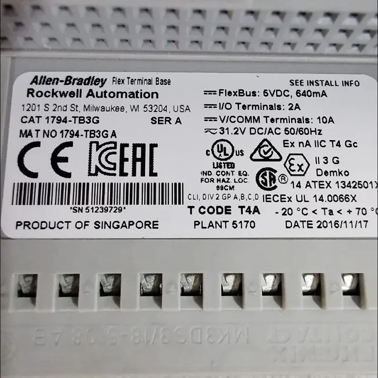 Allen Bradley 1794 TB3G